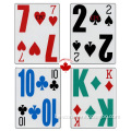 professional custom plastic poker cards